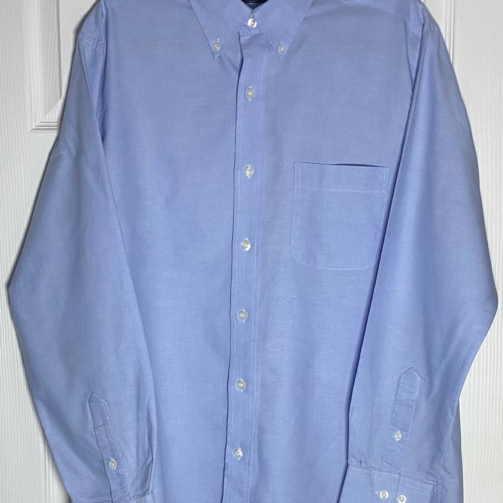 Saddlebred Men's Sky Blue Button-Down Shirt